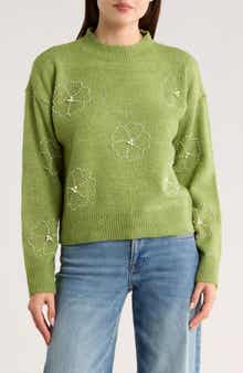 Love By Design Clara Mock Neck Sweater