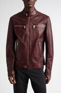 Dolce&Gabbana Leather Biker Jacket