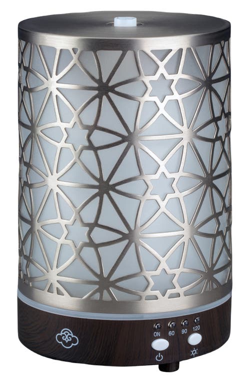 Serene House Nexus Metal Ultrasonic Aroma Diffuser In Silver