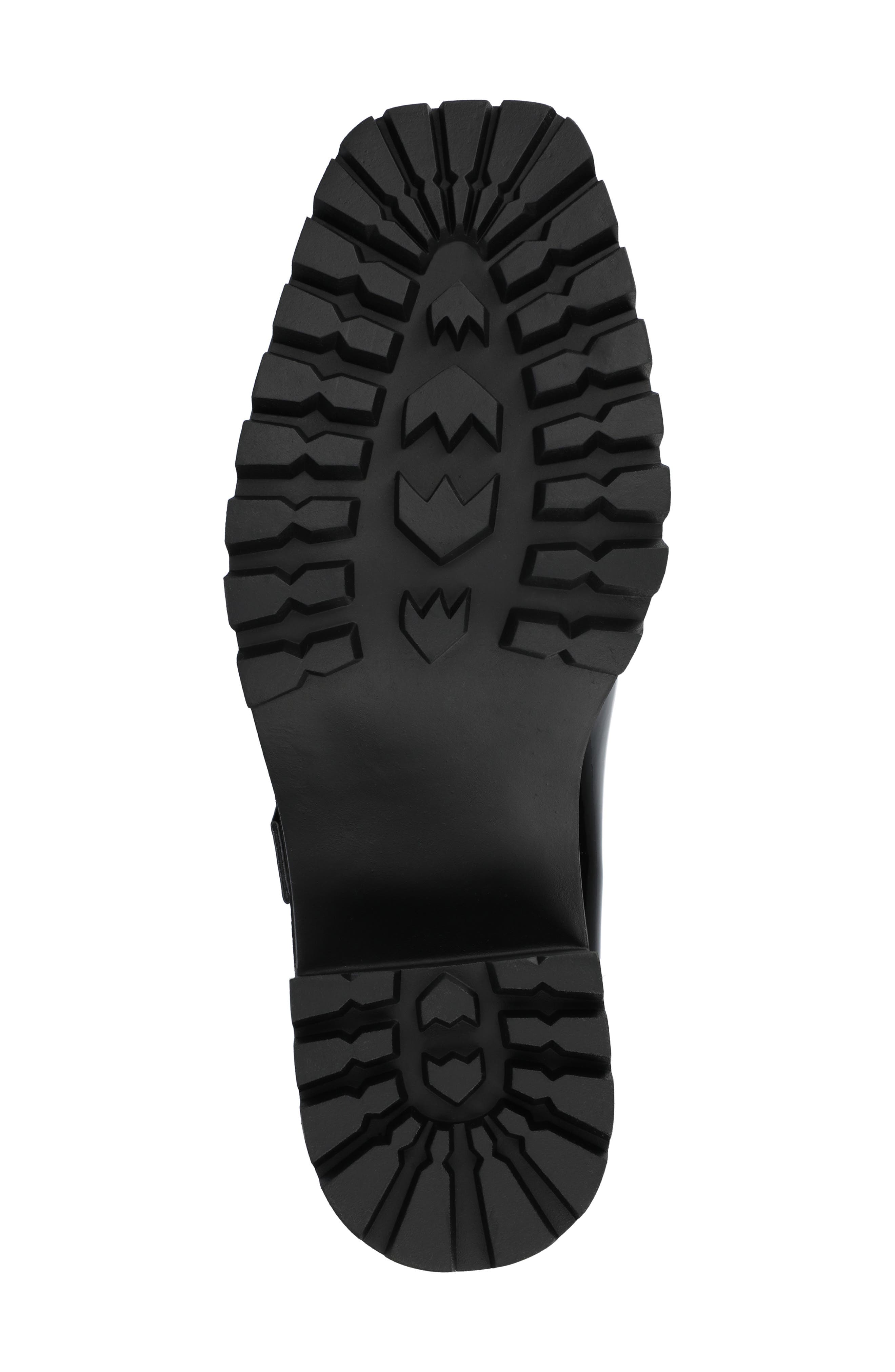 Journee Collection Mary Jane Pump, Alternate, color, Black Patent