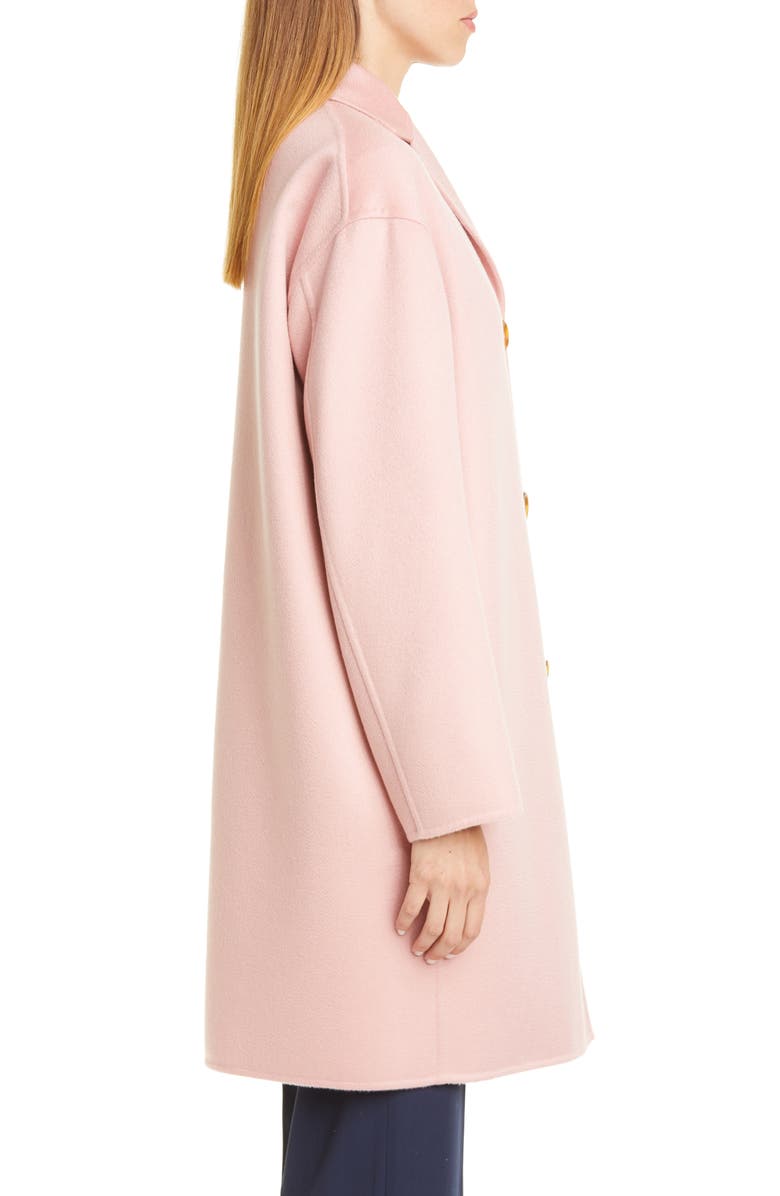 Mansur Gavriel Classic Double Face Cashmere Coat, Alternate, color,