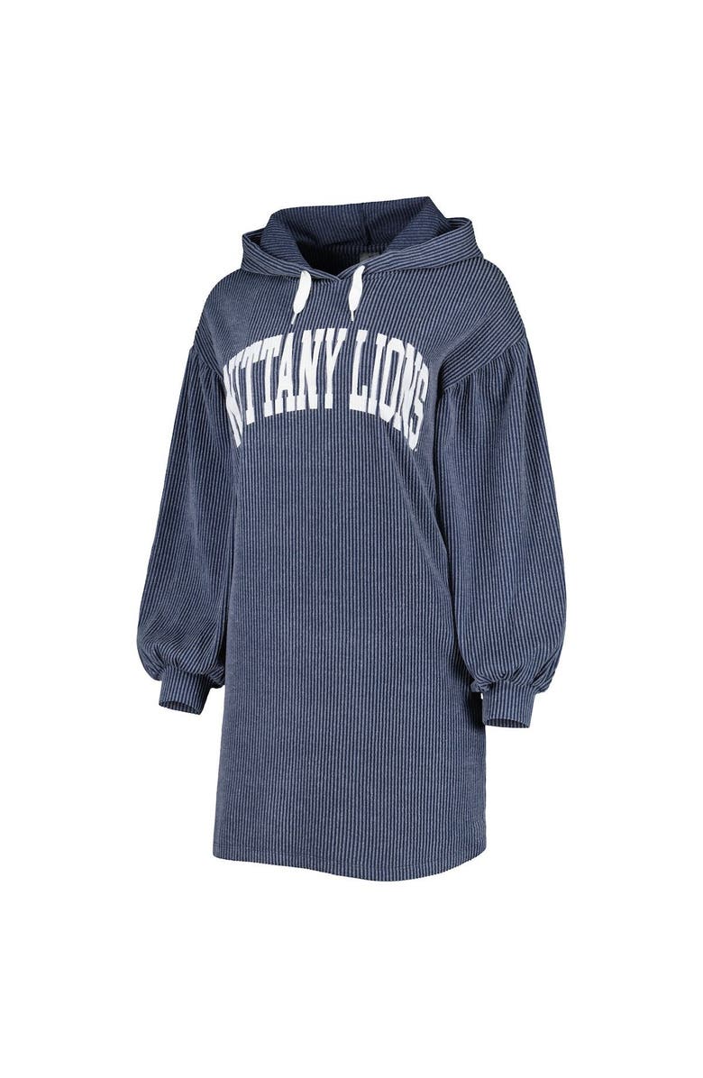 GAMEDAY COUTURE Women's Gameday Couture Navy Penn State Nittany Lions Game Winner Vintage Wash Tri-Blend Dress, Alternate, color,