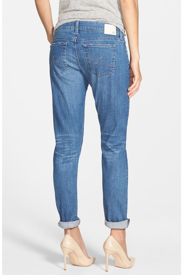 'The Nikki' Relaxed Skinny Jeans (Nordstrom Exclusive), Alternate, color, 14 YEAR ALTITUDE