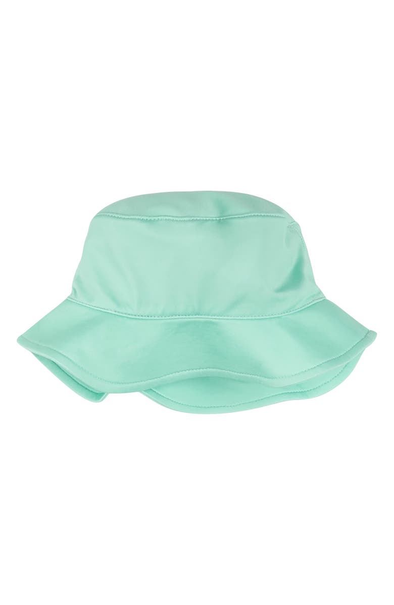 PL Baby by Petit Lem 2-Piece Long Sleeve Swimsuit & Cap Set, Alternate, color, 