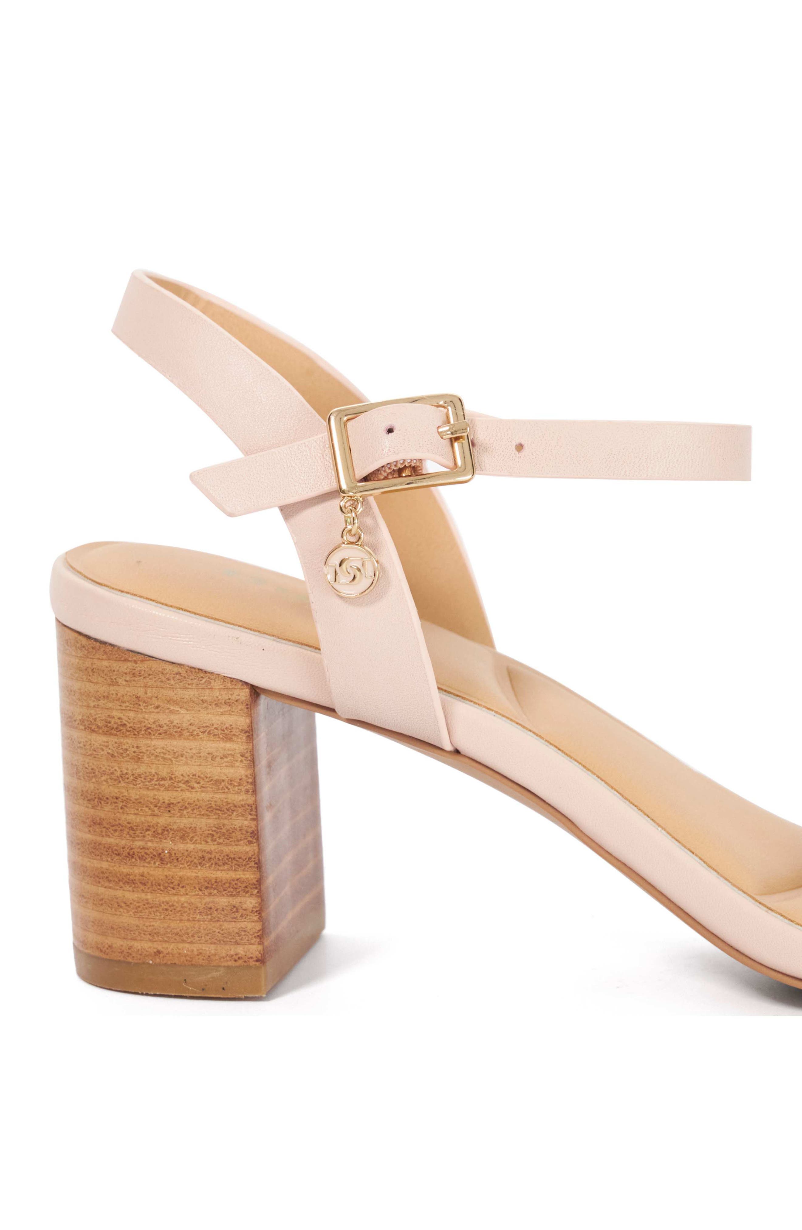 Jaycie Ankle Strap Sandal, Alternate, color, BLUSH