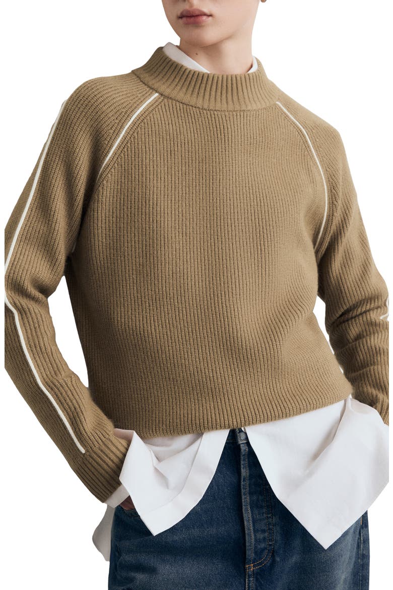 Francus Sweater, Main, color, MEDIUM BROWN