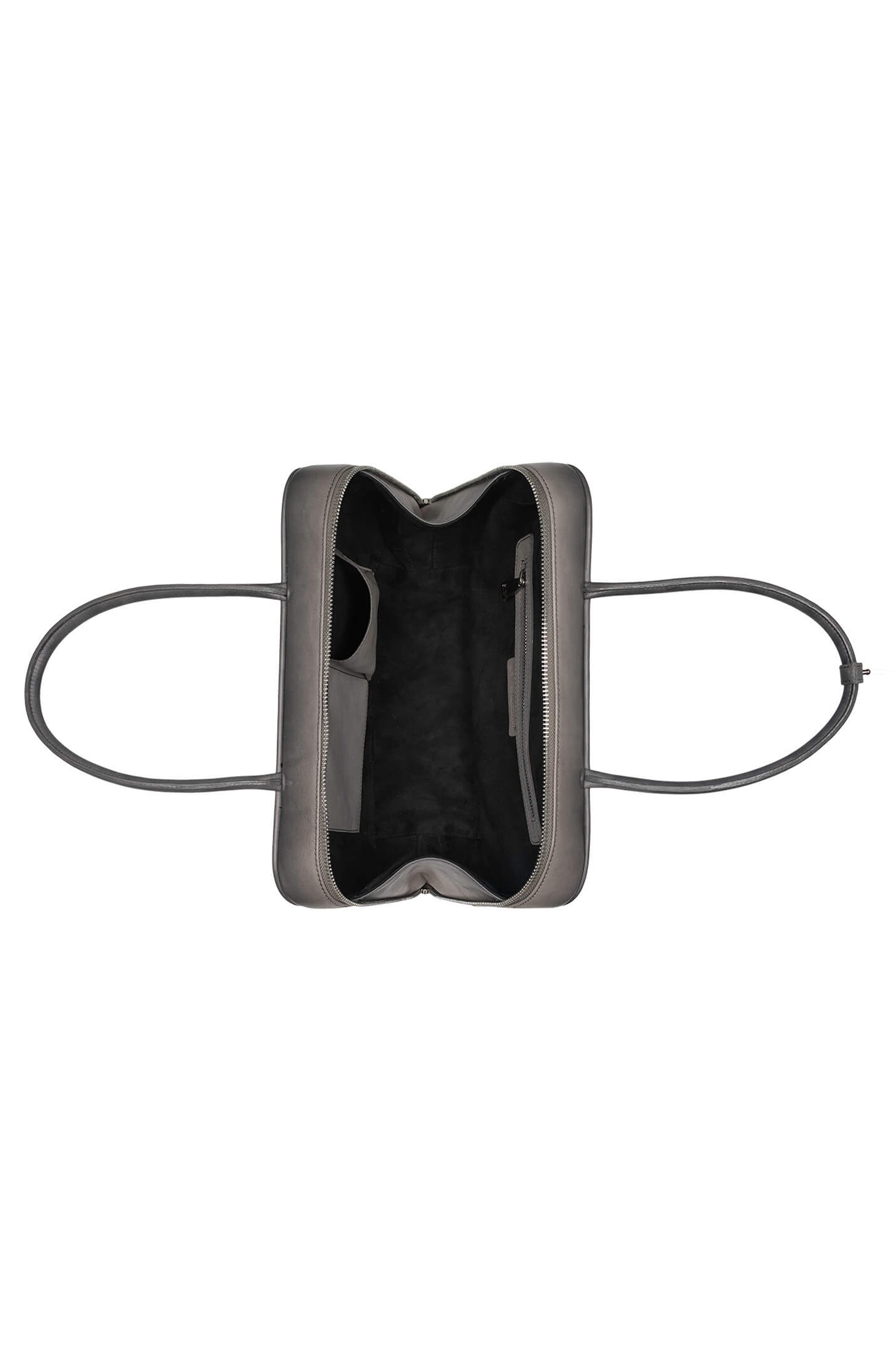 Jeffrey Campbell Truant Satchel, Alternate, color, Grey Ruboff