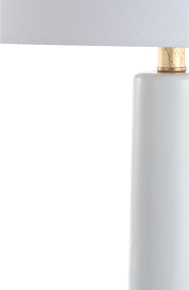 JONATHAN Y Copenhagen 29" Ceramic/Metal LED Table Lamp, Alternate, color, White