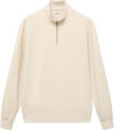 MANGO Quarter Zip Sweatshirt