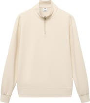 MANGO Quarter Zip Sweatshirt