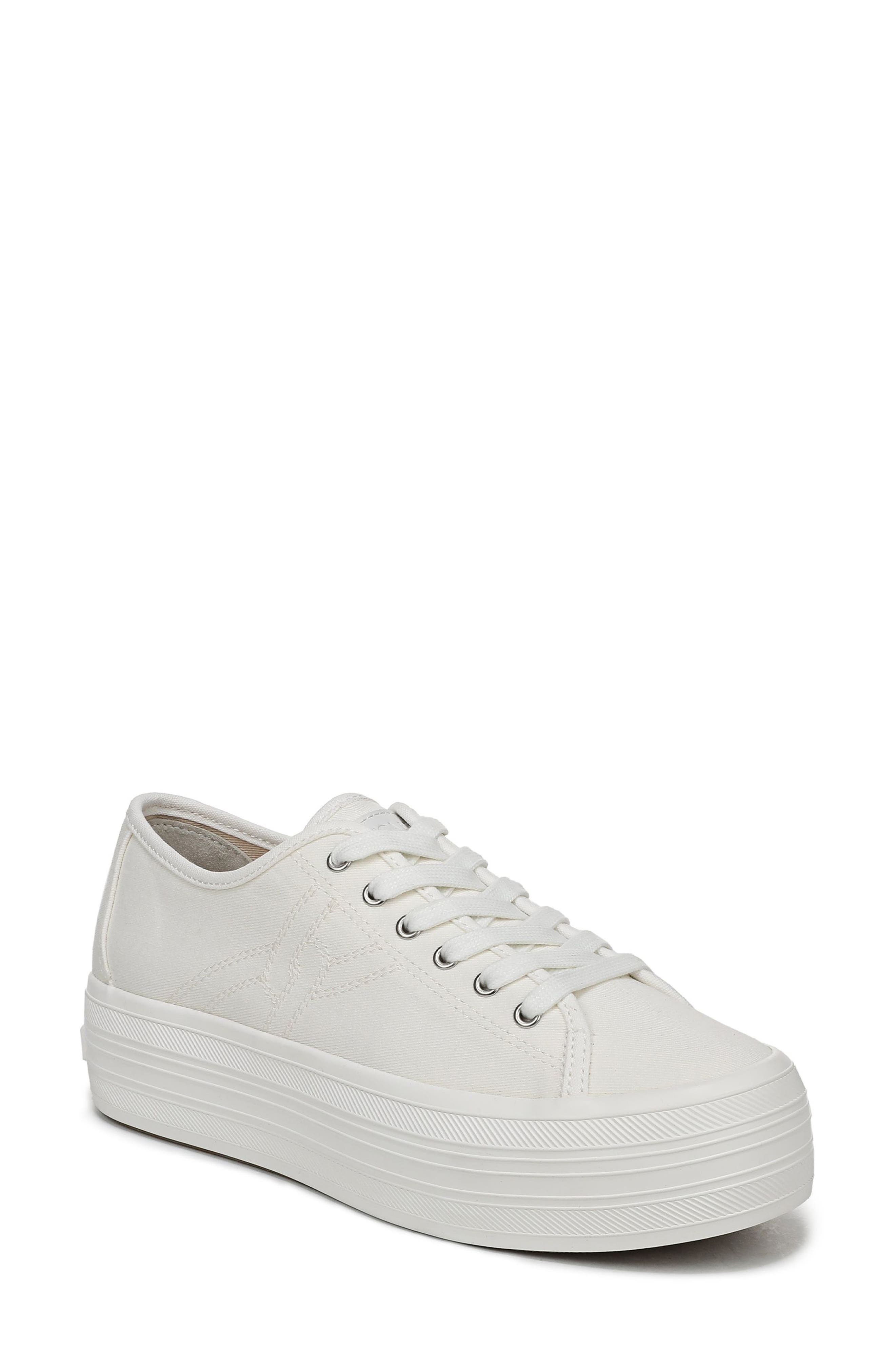 Veronica Beard Truett Platform Sneaker, Main, color, Coconut