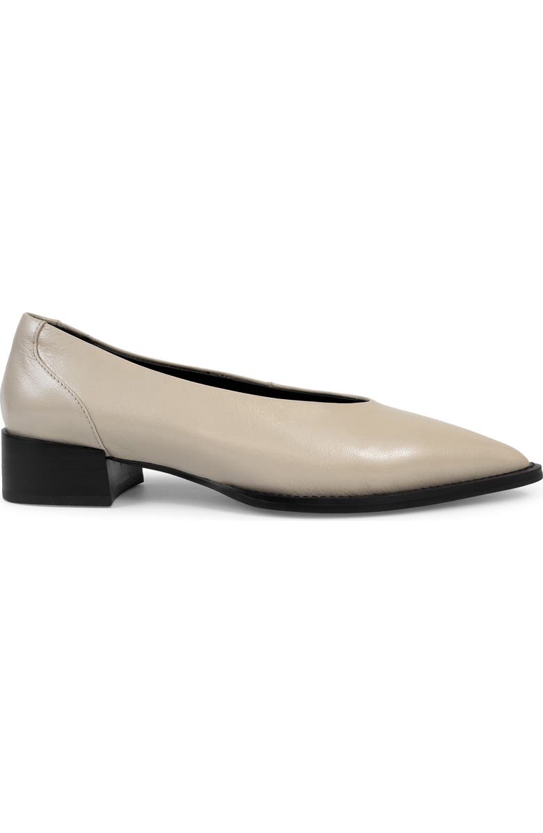 Aerosoles Mide Pointed Toe Pump, Alternate, color, Stone Leather