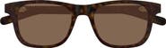 Gucci 51mm Panthos Sunglasses
