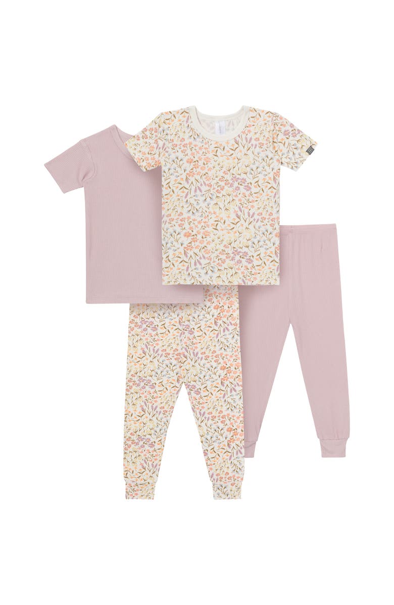 Modern Moments<sup>™</sup> by Gerber Snug Fitting Pajama Sets, Main, color, Floral Garden