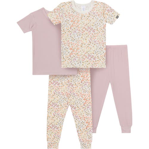 Modern Moments™ by Gerber Snug Fitting Pajama Sets in Floral Garden at Nordstrom, Size 4T