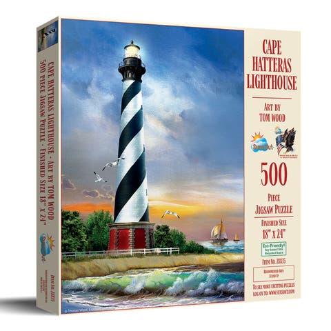 Cape Hatteras Lighthouse 500 piece Jigsaw Puzzle for Adults