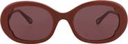 Chloé 53mm Oval Sunglasses
