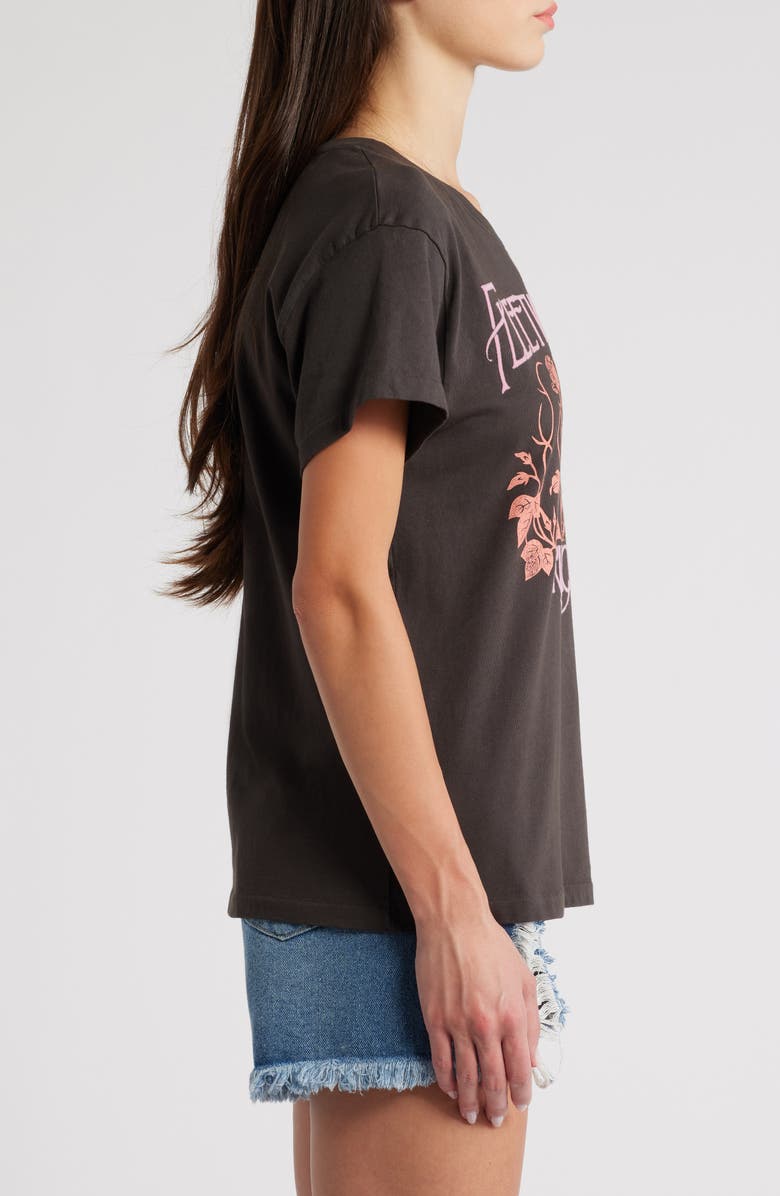 Daydreamer Fleetwood Mac Rumours Cotton Graphic T-Shirt, Alternate, color, Washed Black