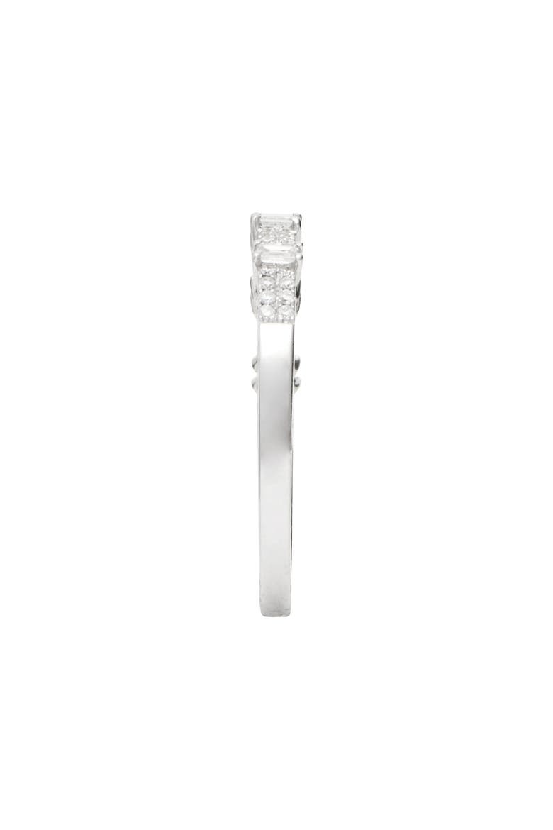 Amara Diamond Stack Ring (Nordstrom Exclusive), Alternate, color, WHITE GOLD