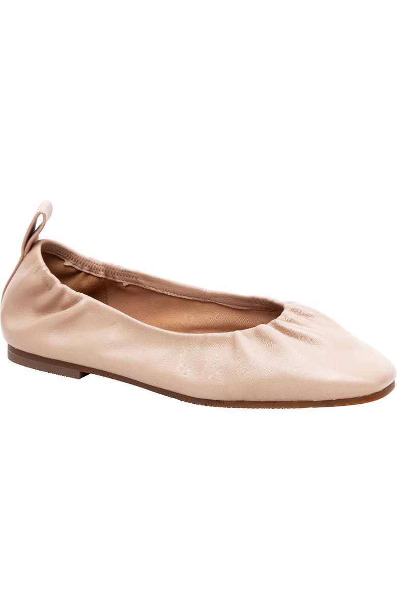 Linea Paolo Newry Ballet Flat, Main, color, Desert San