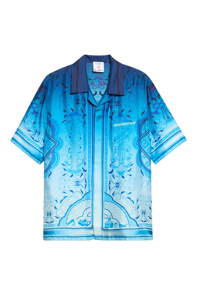 Egyptian Rug Silk Camp Shirt, Main, color, SILK TWILL
