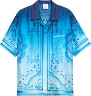Casablanca Egyptian Rug Silk Camp Shirt