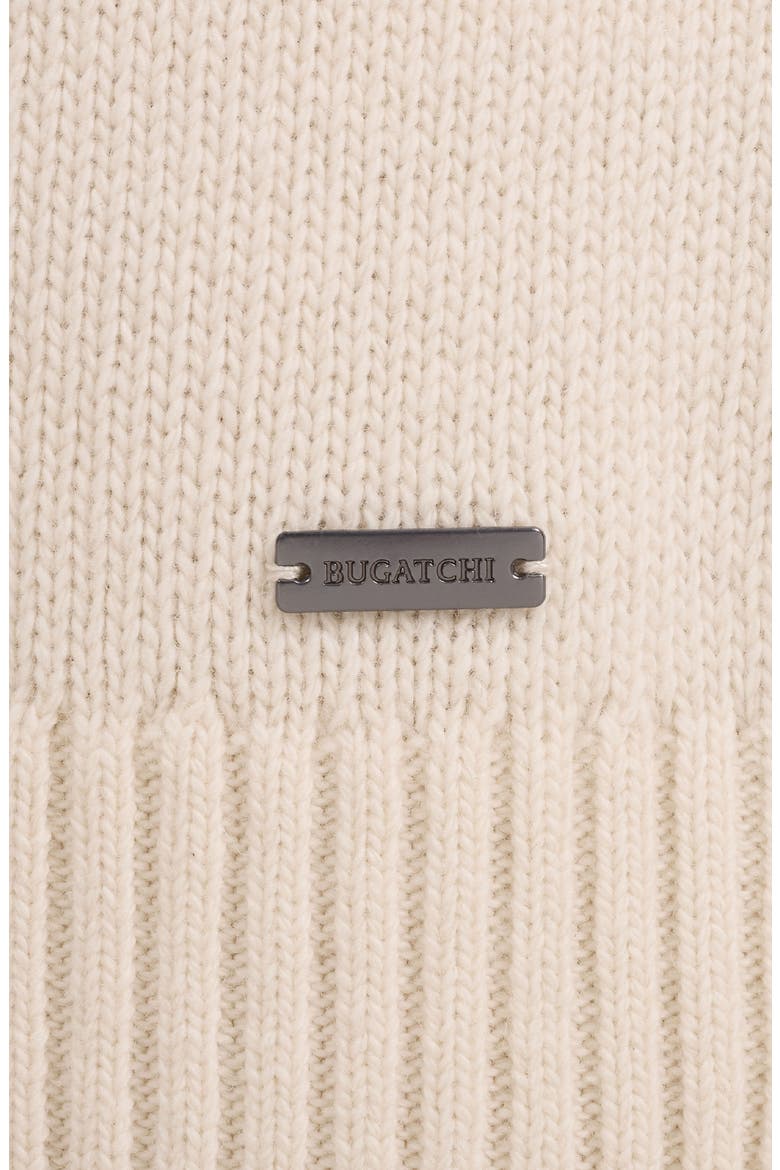 Cable Knit Wool & Cotton Sweater, Alternate, color, IVORY