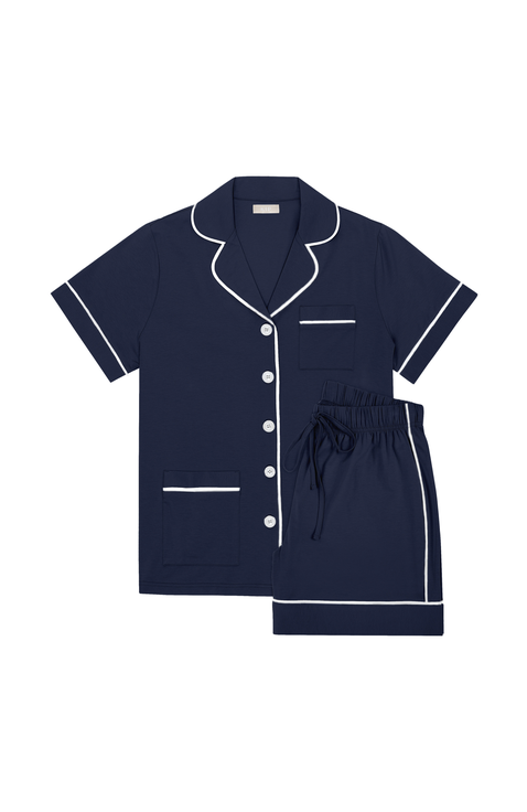 Luxe Stretch Cotton Short Set