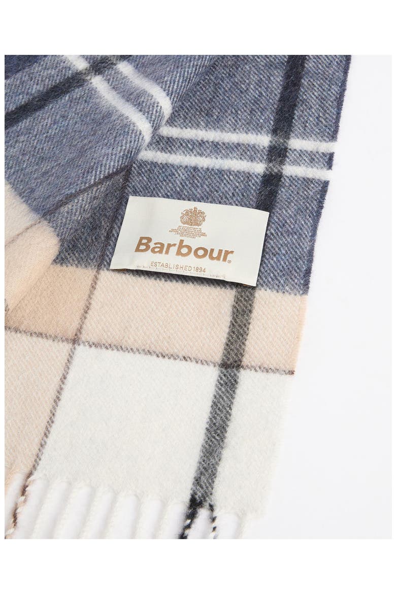 Tartan Cashmere Scarf, Alternate, color, LT BIRCHWOOD DRESS TARTAN