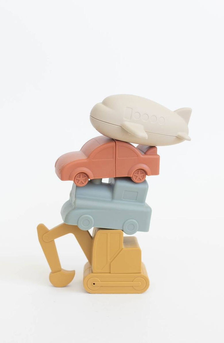 BROOKLYN NEUTRAL Vehicle Bath Toy Set, Alternate, color, Multicolor