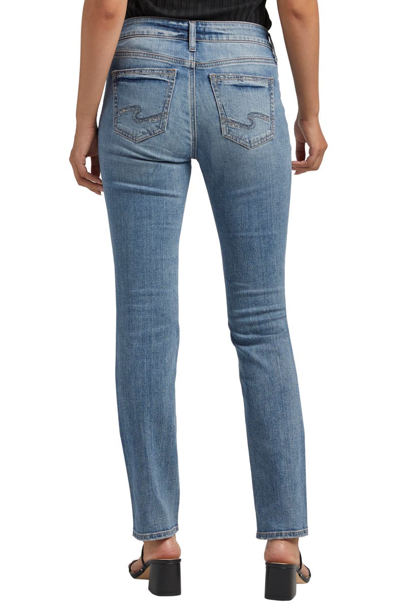 Silver Jeans Co. Suki Straight Leg Jeans, Alternate, color, 