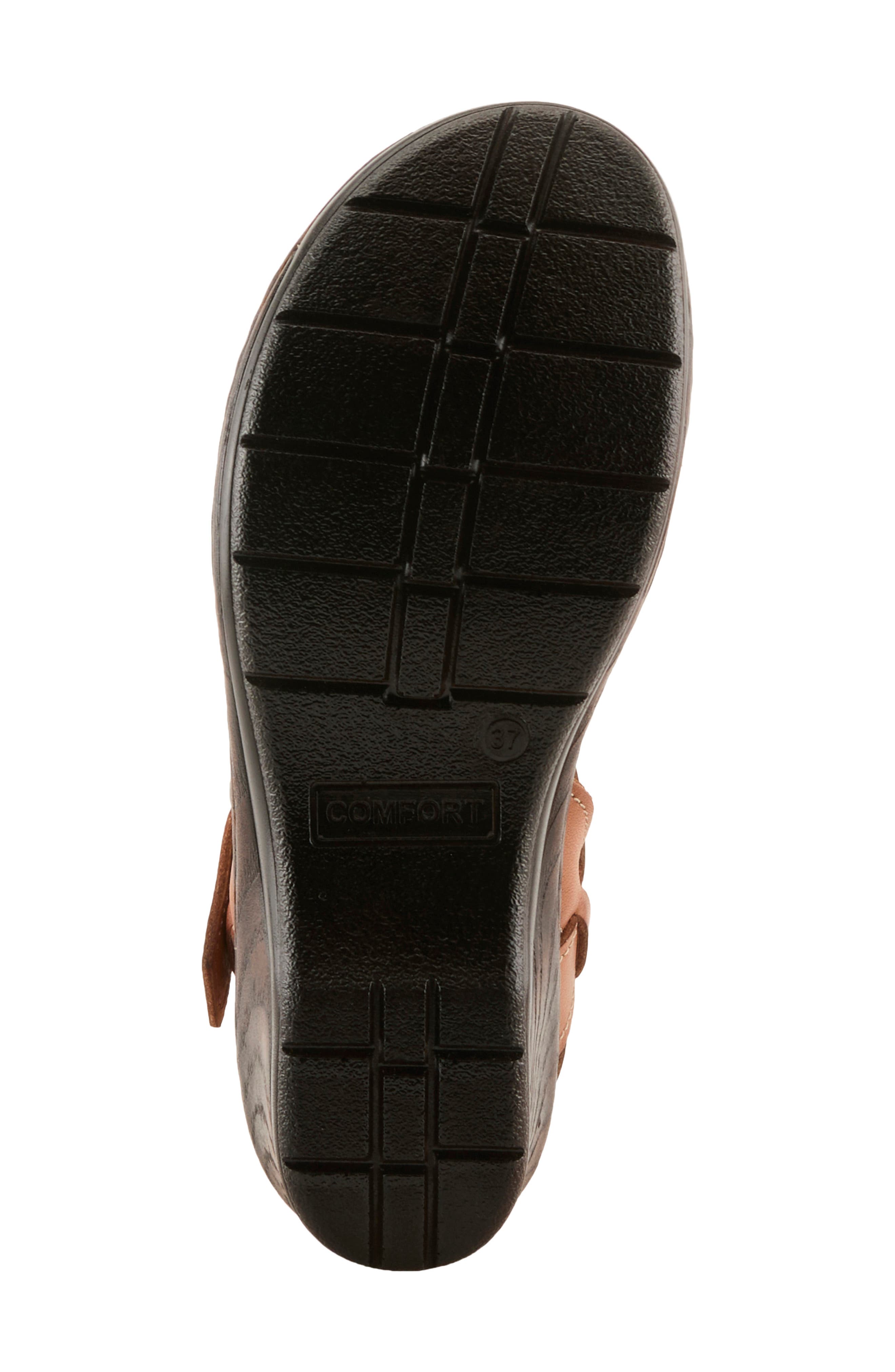 Spring Step Amareza Ankle Strap Sandal, Alternate, color, Camel