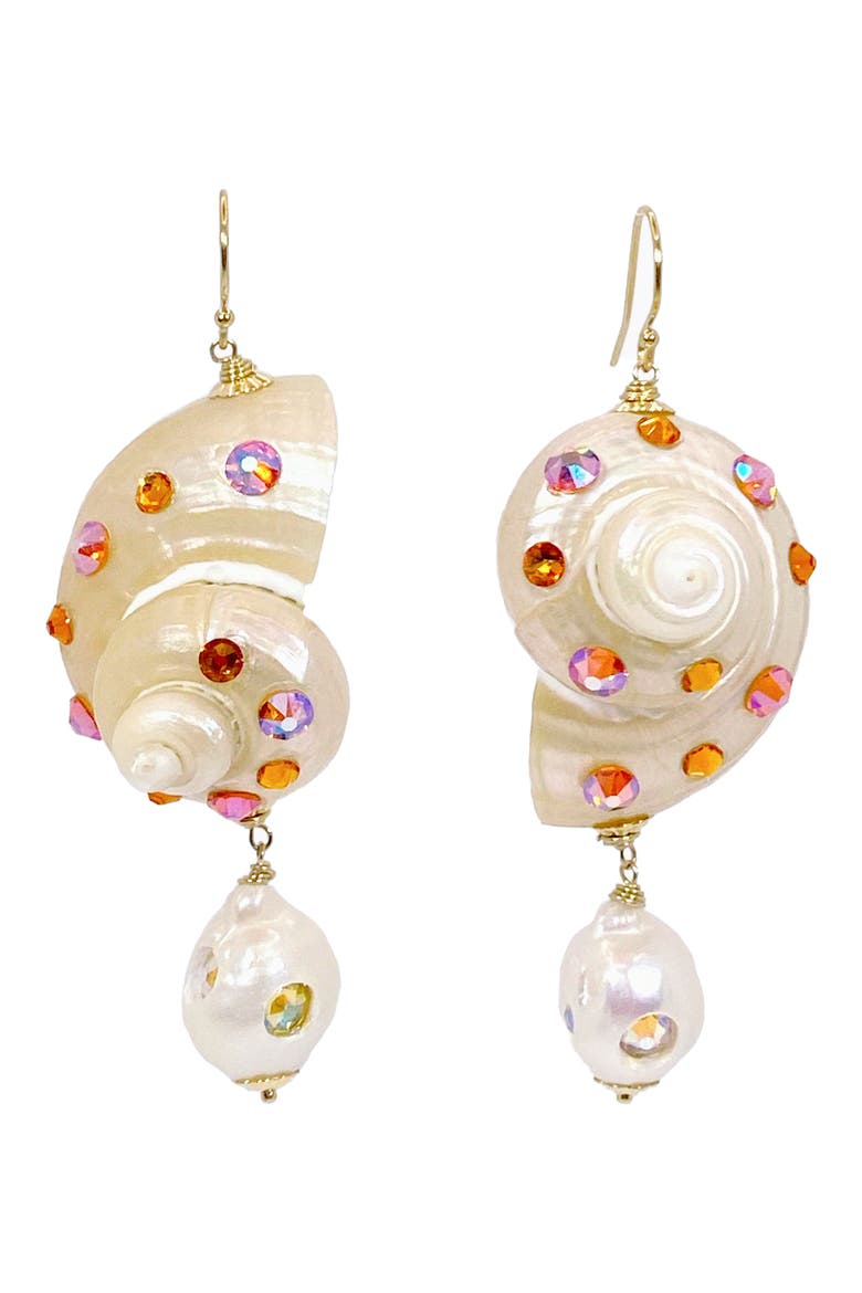 Empress Earrings (Nordstrom Exclusive), Main, color, PEARL