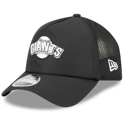 Men's New Era Black San Francisco Giants 2026 Batting Practice Alternate Apex 9FORTY Adjustable Hat