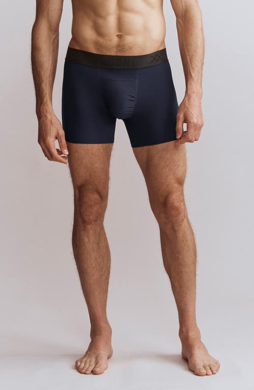 Rhone Active C.o.r. 4-inch Performance Boxer Trunks In Blue