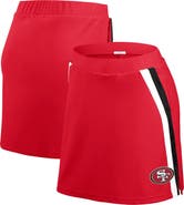 WEAR by Erin Andrews Women's WEAR by Erin Andrews Scarlet San Francisco 49ers Stripe Skort