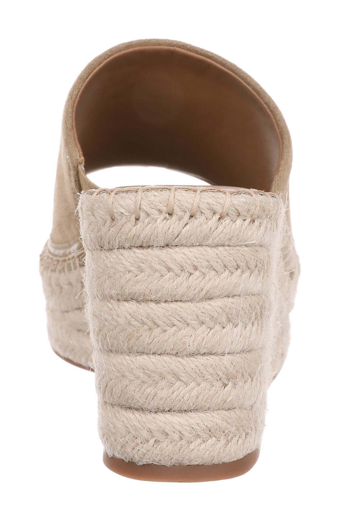 Claire Jute Wedge Slide Sandal, Alternate, color, TAN ICED COFFEE