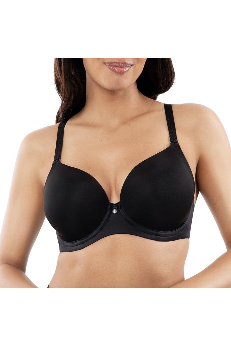 Elise T-Shirt Bra, Main, color, Black