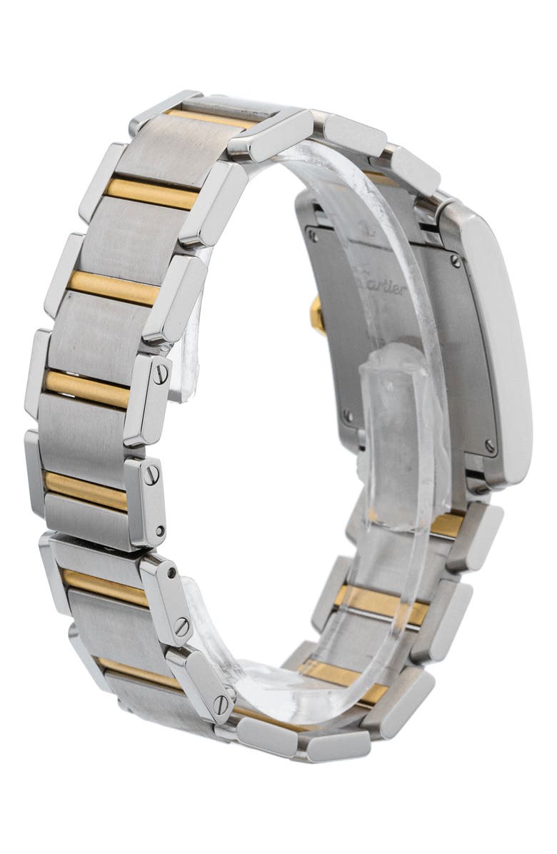 Watchfinder & Co. Cartier Preowned Tank Francaise Bracelet Watch, 25mm, Alternate, color, 