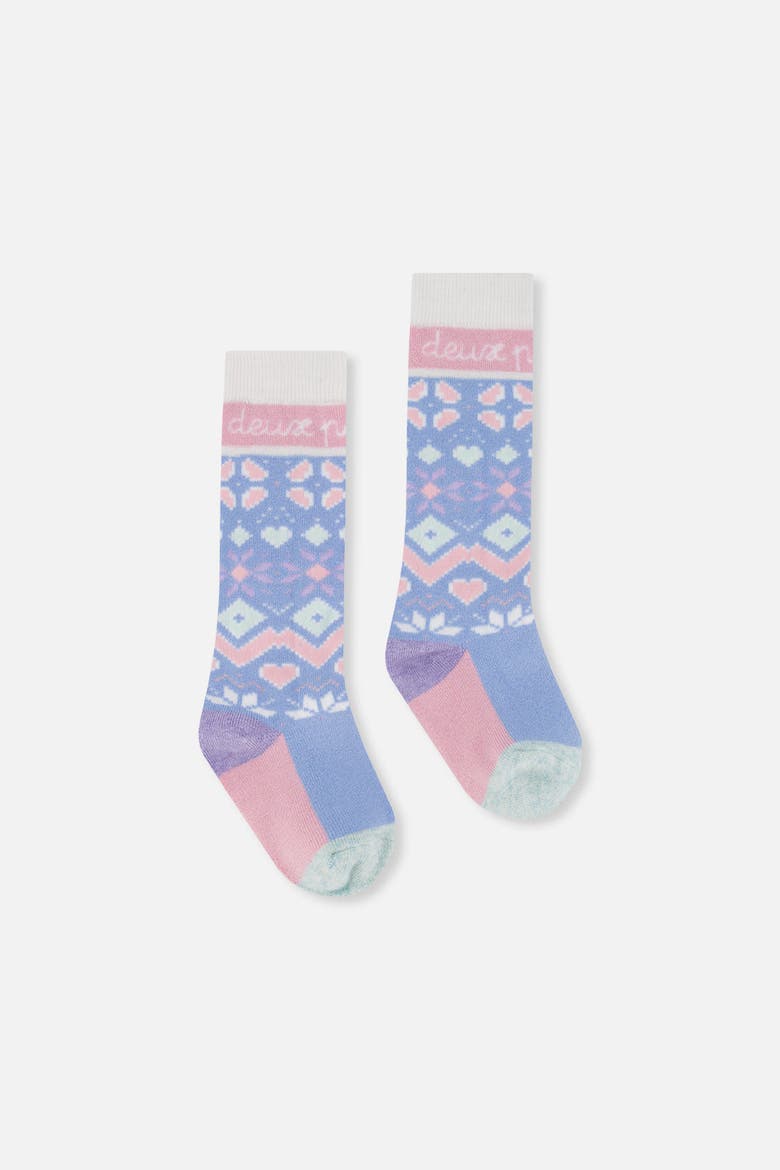 Cushioned Merino Wool Ski Socks, Alternate, color, Light Blue