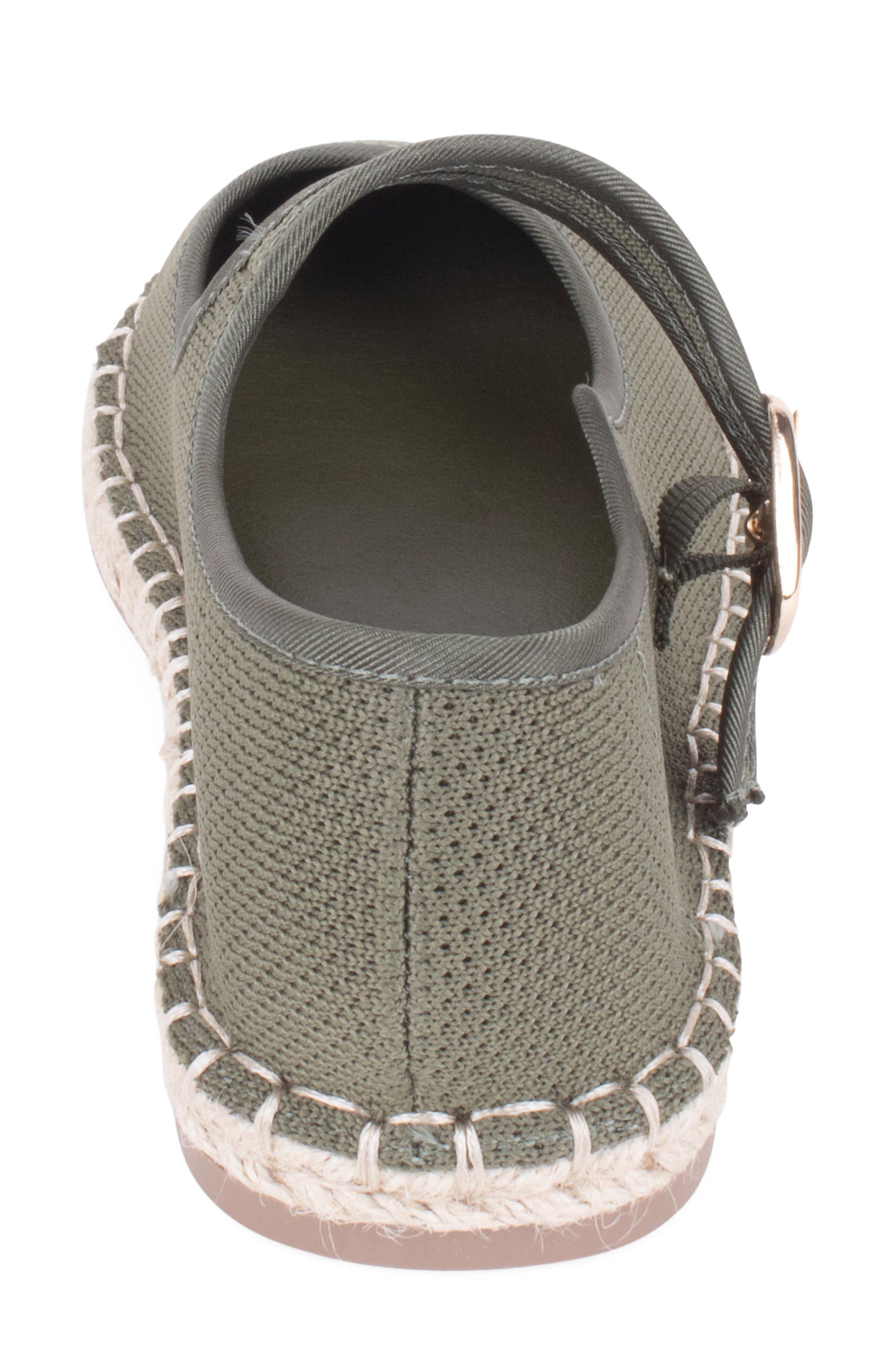 Willow Esapdrille Mary Jane Flat, Alternate, color, OLIVE