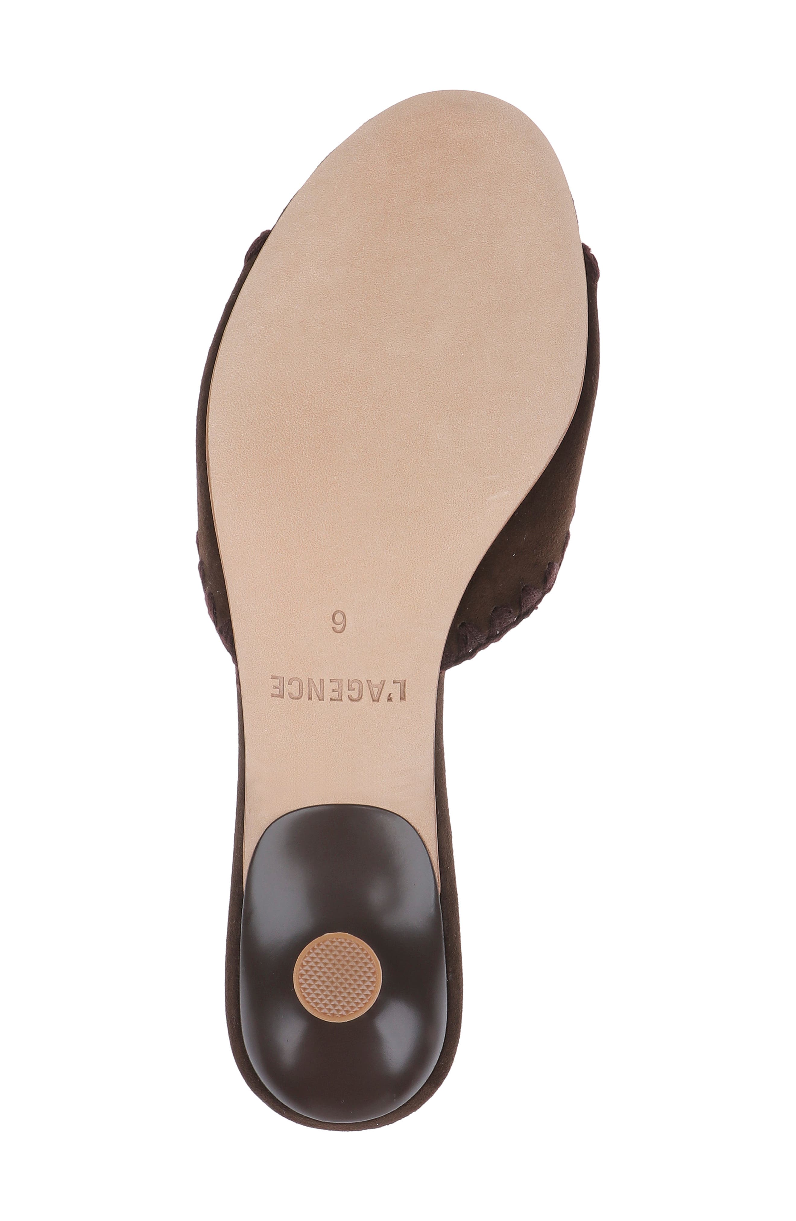 Lexington Slide Sandal, Alternate, color, CHOCOLATE SUEDE