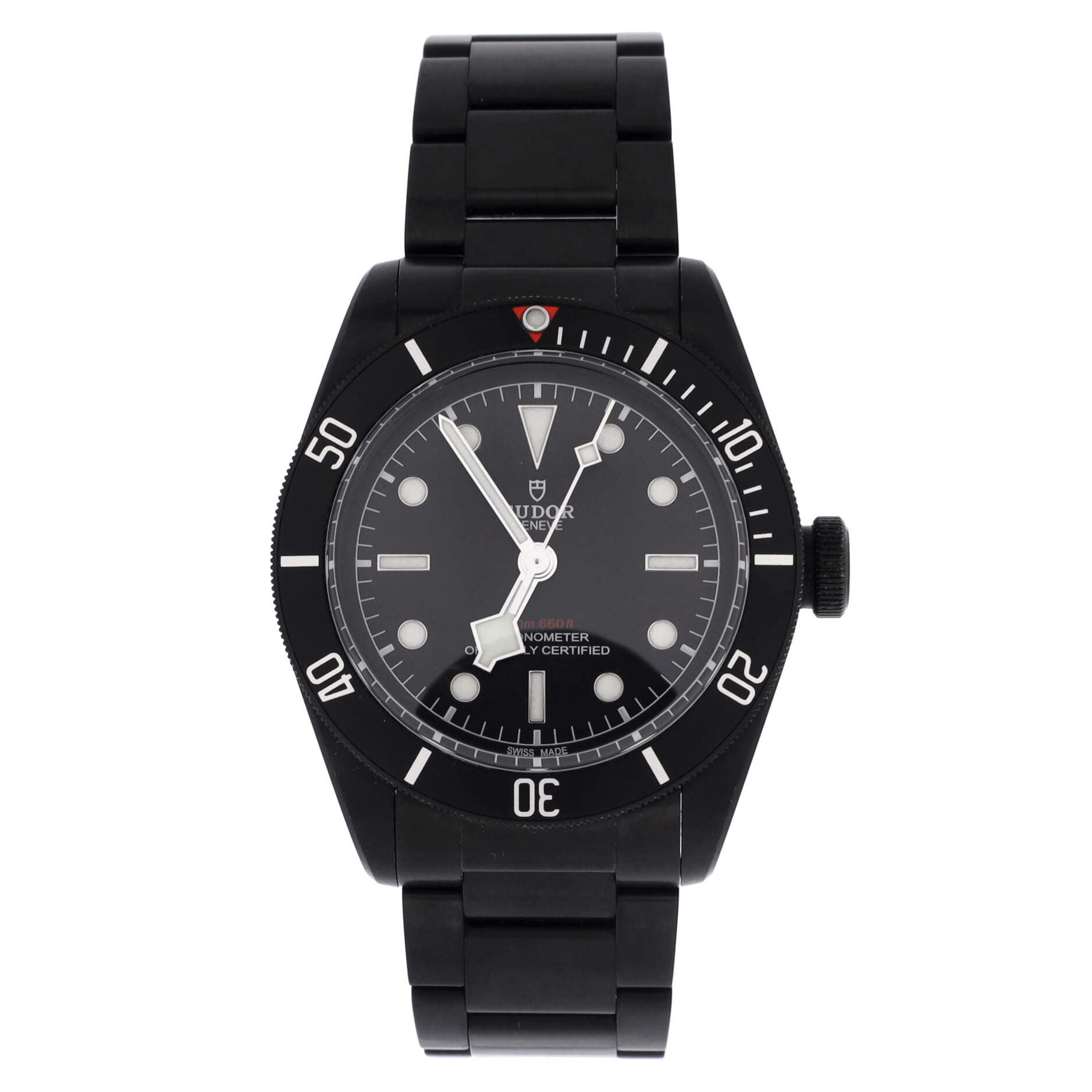 Black Bay Dark Automatic Watch Stainless Steel 41, Main, color, Black