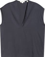 Vince V-Neck Cap Sleeve Top