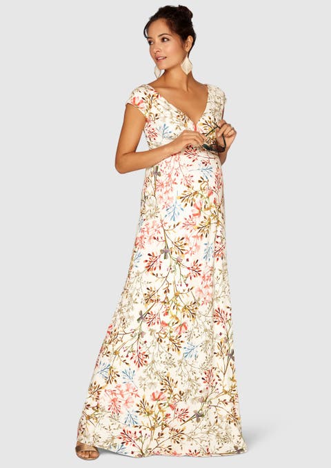 Alana Maternity Maxi Dress