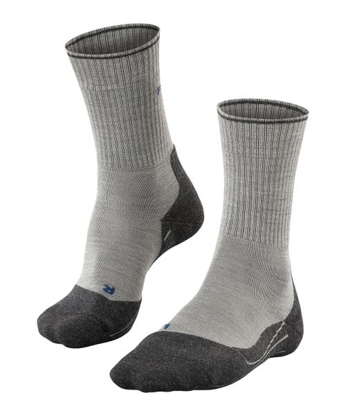 Falke Tk2 Explore Wool Silk Hiking Socks In Animal Print