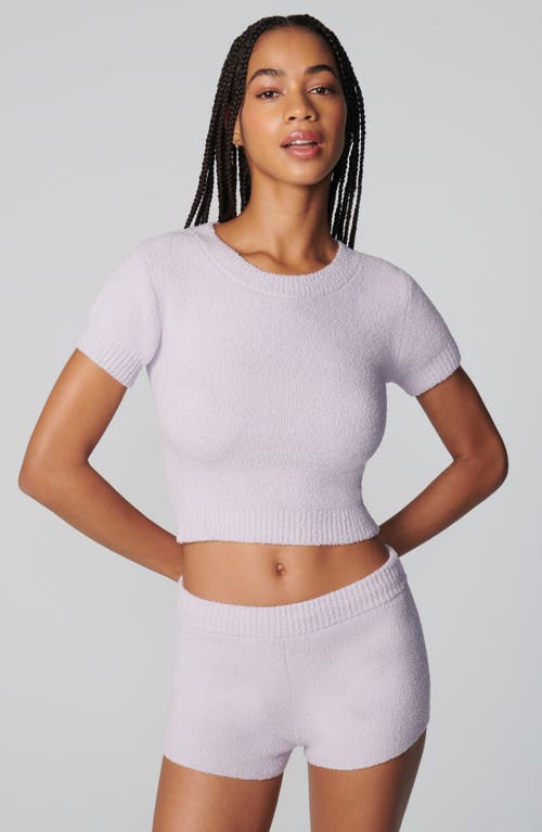 Florence By Mills Chenille Shorts In Purple