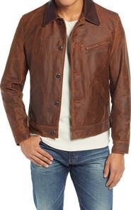 Schott NYC Leather Mechanics Jacket