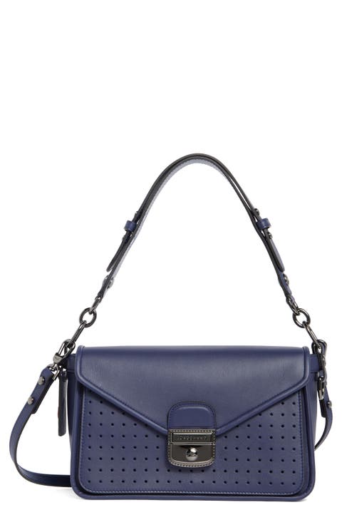 Mademoiselle Medium Leather Satchel