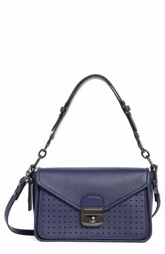 Longchamp Mademoiselle Medium Leather Satchel